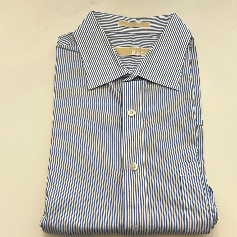Michael Kors Men's Dress Shirt, size 17 1/2
